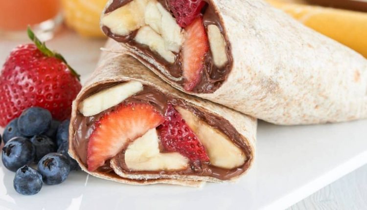 طرز تهیه رپ صبحانه