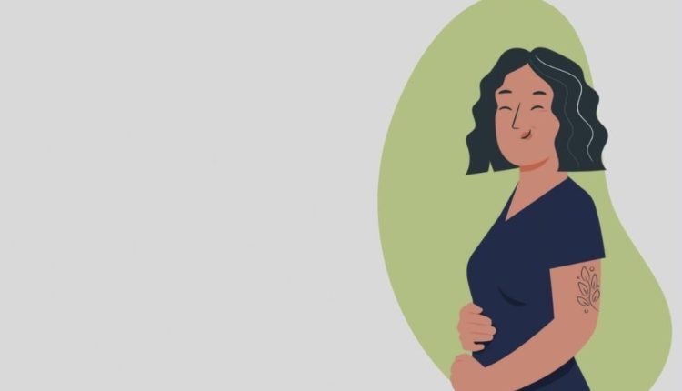 پوست اضافی شکم بعد از زایمان