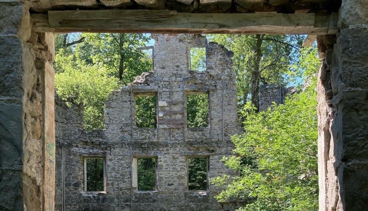 Germans Woollen Mill ruins